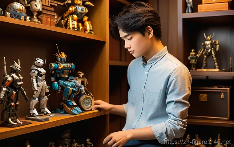 피규어와 수집 문화의 사회적 영향 - **"Community Bonds Through Collecting"**
    A vibrant, diverse group of adult and teenage figure co...