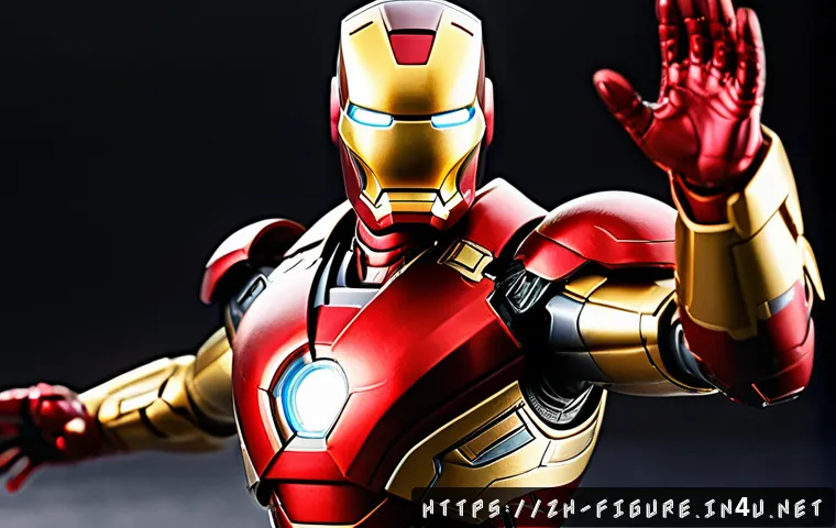 마블 피규어 시리즈 추천 - Highly detailed resin Marvel collectible figurine of Iron Man Mark 85 in dynamic battle pose, showca...