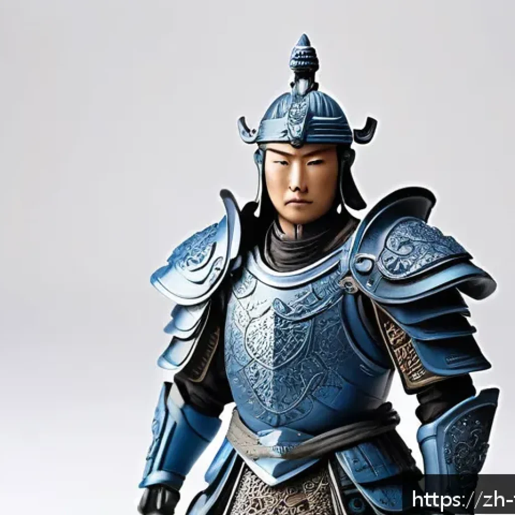 피규어 코팅제 종류 및 사용법 - A highly detailed plastic figurine displayed on a clean white background, featuring a smooth matte f...